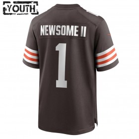 Kinder Cleveland Browns Trikot Gregory Newsome II 1 Nike Braun 2021 NFL Draft